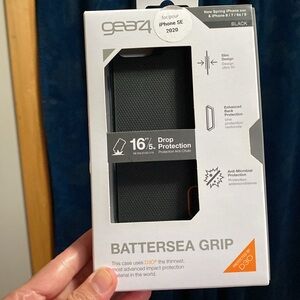 GEAR4 Battersea Grip Case Compatible with iPhone: SE (2022), SE (2020), 8, 7, 6S